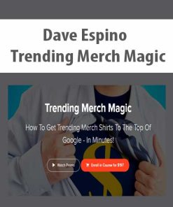 Dave Espino – Trending Merch Magic | Available Now !