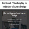 David Bombal – Python: Everything you need to know to become a developer | Available Now !