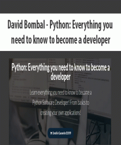 David Bombal – Python: Everything you need to know to become a developer | Available Now !