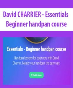 David CHARRIER – Essentials – Beginner handpan course | Available Now !