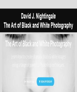 David J. Nightingale – The Art of Black and White Photography | Available Now !