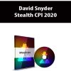 David Snyder – Stealth CPI 2020 | Available Now !