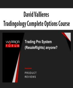 David Vallieres – Tradingology Complete Options Course | Available Now !