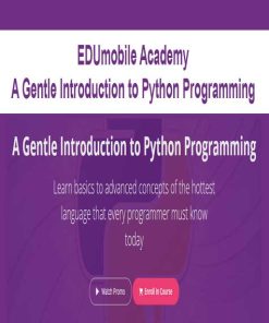 EDUmobile Academy – A Gentle Introduction to Python Programming | Available Now !