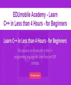 EDUmobile Academy – Learn C++ in Less than 4 Hours – for Beginners | Available Now !