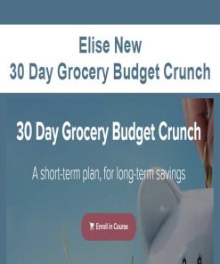 Elise New – 30 Day Grocery Budget Crunch | Available Now !