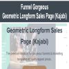 Funnel Gorgeous – Geometric Longform Sales Page (Kajabi) | Available Now !