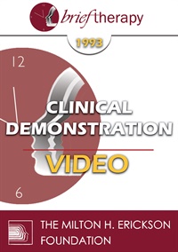 BT93 Clinical Demonstration 10 – Brief Therapy Techniques of Ericksonian Hypnotherapy – Jeffrey Zeig, PhD | Available Now !