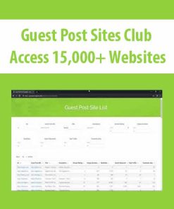 Guest Post Sites Club – Access 15,000+ Websites | Available Now !