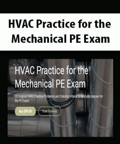 HVAC Practice for the Mechanical PE Exam | Available Now !