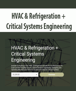 HVAC & Refrigeration + Critical Systems Engineering | Available Now !