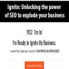 Ignite: Unlocking the power of SEO to explode your business | Available Now !