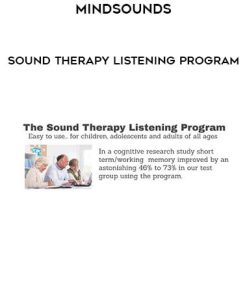 MindSounds – Sound Therapy Listening Program | Available Now !