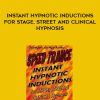 Speed Trance – Instant Hypnotic Inductions for Stage, Street and Clinical Hypnosis | Available Now !