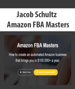 Jacob Schultz – Amazon FBA Masters | Available Now !