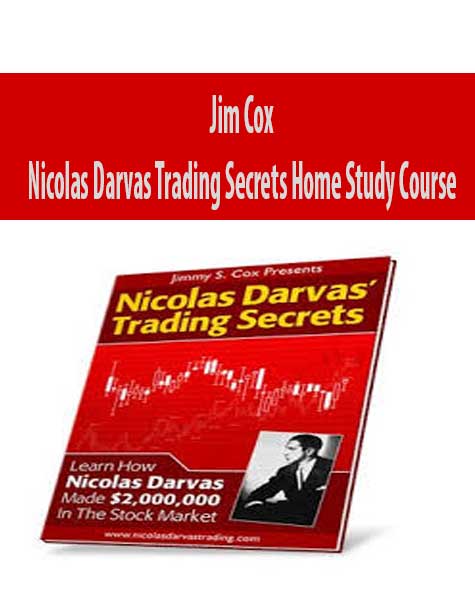 Jim Cox – Nicolas Darvas Trading Secrets Home Study Course | Available Now !