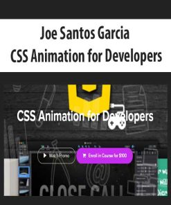 Joe Santos Garcia – CSS Animation for Developers | Available Now !