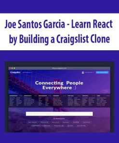 Joe Santos Garcia – Learn React by Building a Craigslist Clone | Available Now !
