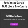 Joe Santos Garcia – SASS Like a Pro Course | Available Now !