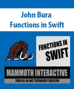 John Bura – Functions in Swift | Available Now !