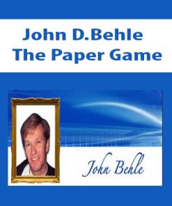 John D.Behle – The Paper Game | Available Now !