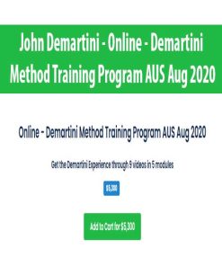 John Demartini – Online – Master Planning for Life USA Aug 2020 | Available Now !