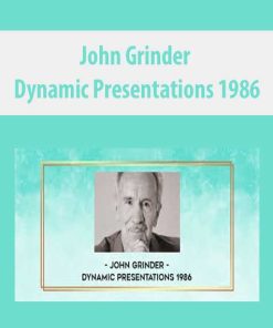 John Grinder – Dynamic Presentations 1986 | Available Now !