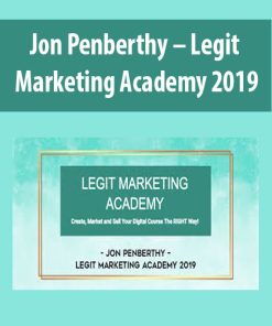 Jon Penberthy – Legit Marketing Academy 2019 | Available Now !
