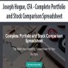 Joseph Hogue, CFA – Complete Portfolio and Stock Comparison Spreadsheet | Available Now !