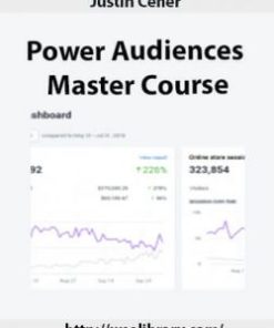 Justin Cener – Power Audiences Master Course | Available Now !