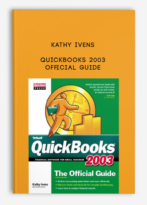 Kathy Ivens – QuickBooks 2003 Official Guide | Available Now !