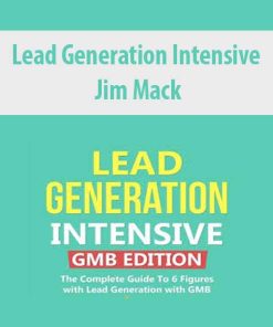 Lead Generation Intensive – Jim Mack | Available Now !