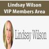 Lindsay Wilson – VIP Members Area | Available Now !