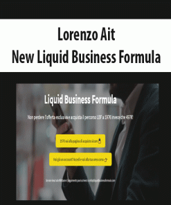 Lorenzo Ait – New Liquid Business Formula | Available Now !