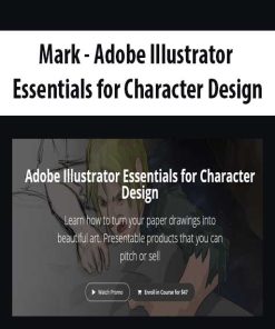 Mark – Adobe Illustrator Essentials for Character Design | Available Now !