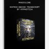 Hypnotica – Masculine Matrix eBook Transcript | Available Now !