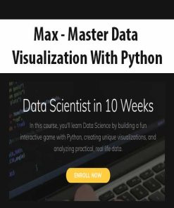 Max – Master Data Visualization With Python | Available Now !