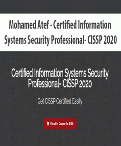 Mohamed Atef – Certified Information Systems Security Professional- CISSP 2020 | Available Now !
