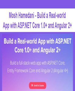 Mosh Hamedani – Build a Real-world App with ASP.NET Core 1.0+ and Angular 2+ | Available Now !