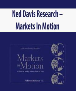 Ned Davis Research – Markets In Motion | Available Now !