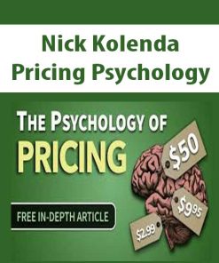 Nick Kolenda – Pricing Psychology | Available Now !