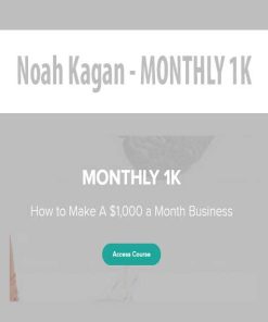 Noah Kagan – MONTHLY 1K | Available Now !