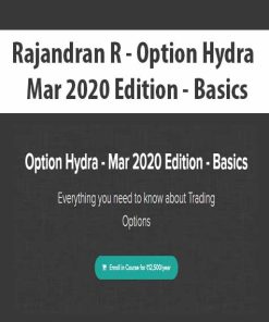 Rajandran R – Option Hydra – Mar 2020 Edition – Basics | Available Now !