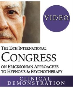 IC19 Clinical Demonstration 13 – Easing Clients into Trance While Describing Meditation – Douglas Flemons, PhD | Available Now !