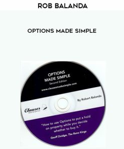 Rob Balanda – Options Made Simple | Available Now !