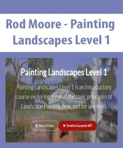 Rod Moore – Painting Landscapes Level 1 | Available Now !