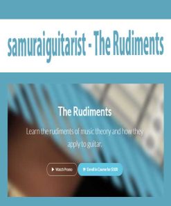 samuraiguitarist – The Rudiments | Available Now !