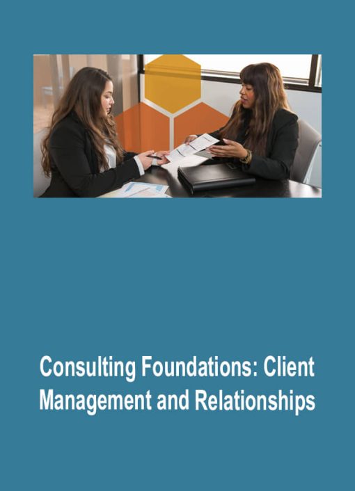 Consulting Foundations Client Management and Relationships | Available Now !