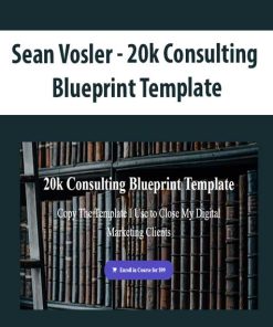 Sean Vosler – 20k Consulting Blueprint Template | Available Now !