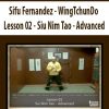 Sifu Fernandez – WingTchunDo – Lesson 02 – Siu Nim Tao – Advanced | Available Now !